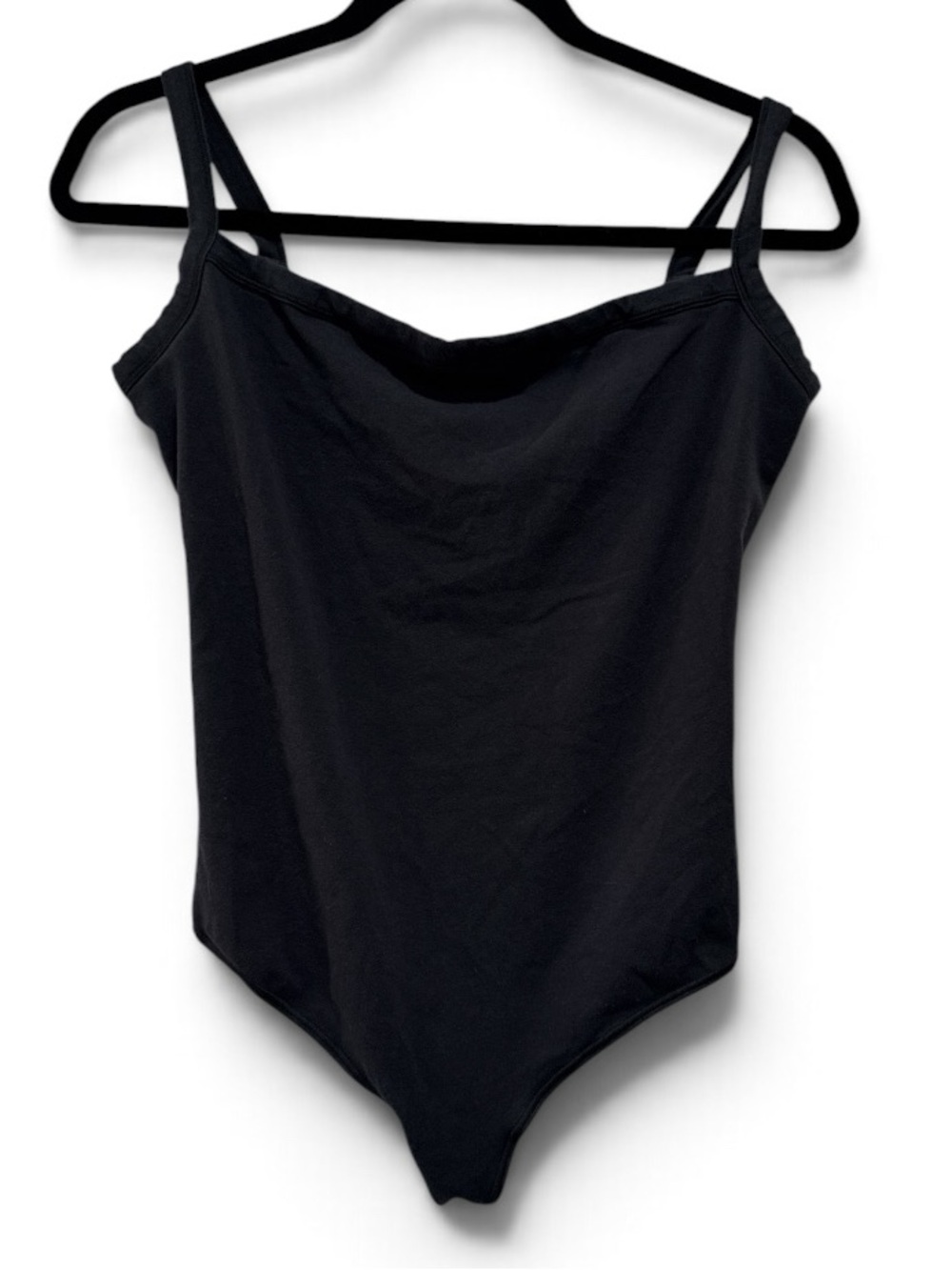 SKIMS Black Cami Stretch Bodysuit #767